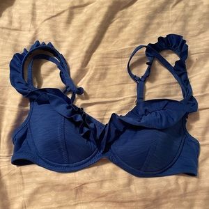 Betsey Johnson Swim Ruffle Top